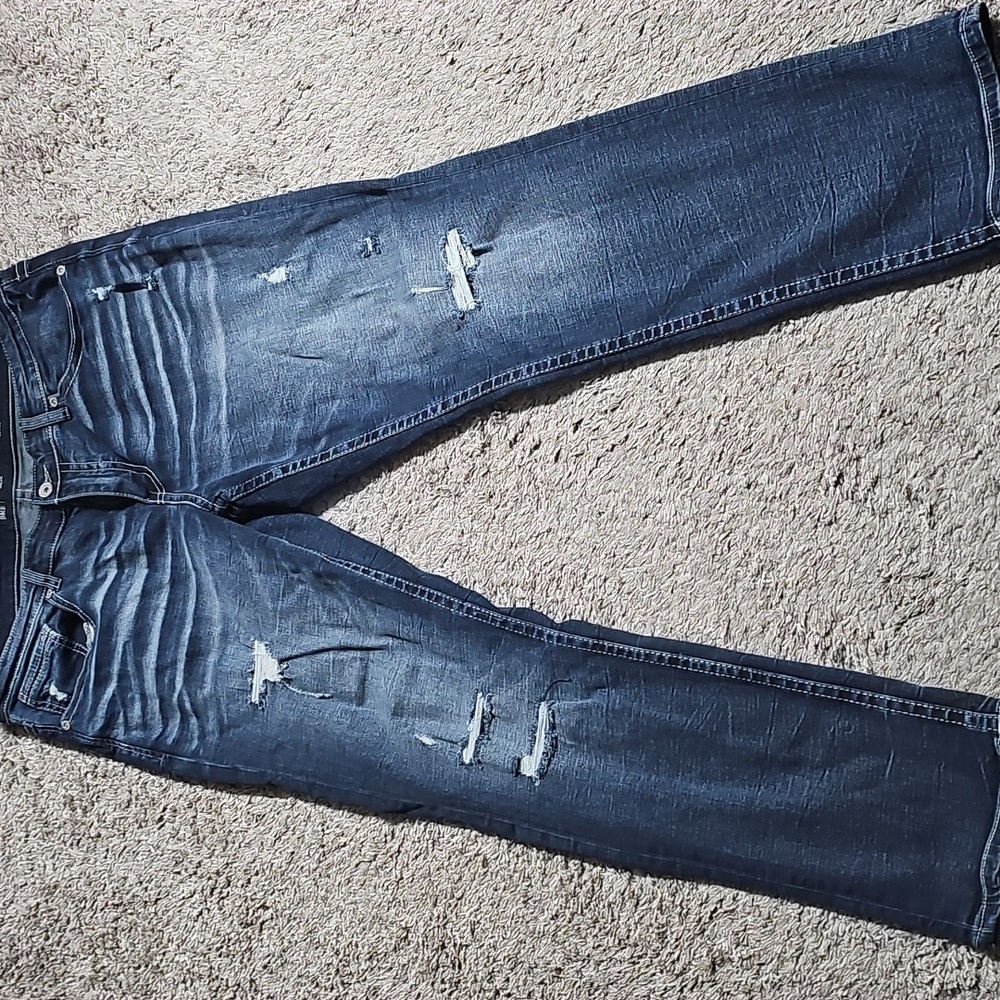 BKE Nolan Dark Blue Jeans